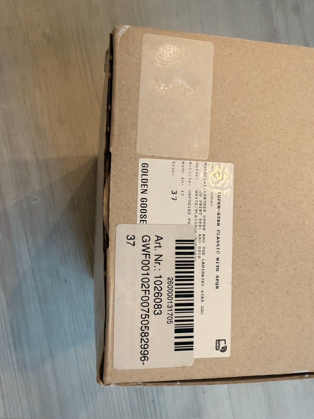 Golden Goose super star classic with spur - Picture 8 of 10